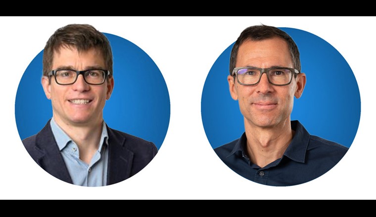 de gauche à droite : Michael Mattle (Holinger SA, Lausanne) et Reto Manser (Office des eaux et des déchets, canton de Berne) sont les nouveaux directeurs du CC Épuration des eaux.