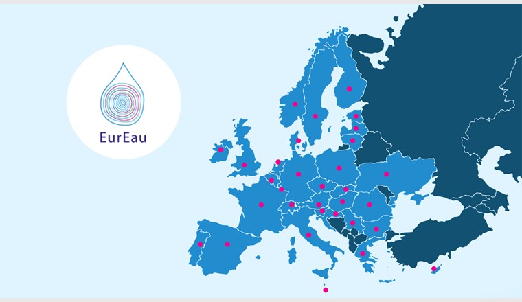 EurEau est une association de distributeurs d'eau dans 32 pays. (Image : EurEau)