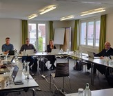 Der DVGW und SVGW an einer gemeinsamen Kommissionssitzung in Olten zum Thema Gas. (Bild: SVGW)