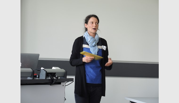 Dorothe von Moos, Fachspezialistin Bildung beim SVGW, hatte den Tag in Sursee organisiert.