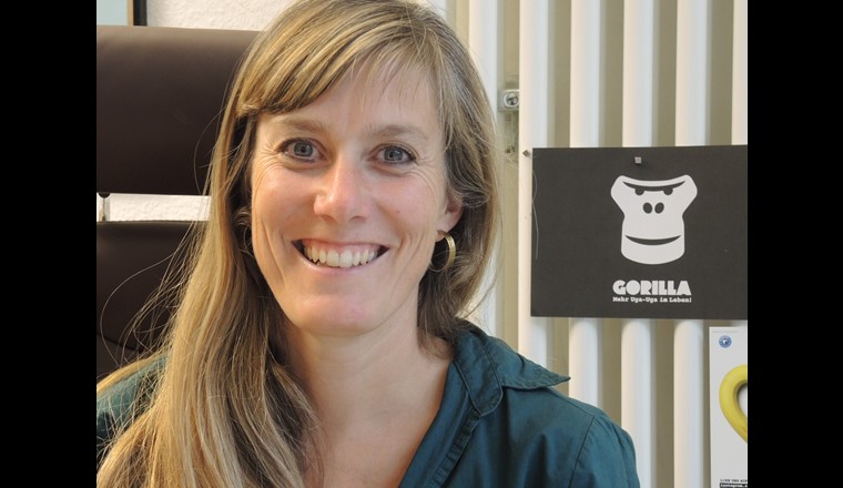 Kathrin Steiger, Geschäftsführerin der Schtifti Foundation: «Gorilla» ist das grösste Gesundheitsförderungs- und Bildungsprogramm in der Schweiz."