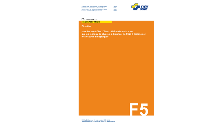 La Directive F5 de la SSIGE sera mise en consultation cet automne.