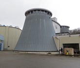 Installation de production de biogaz à la station d’épuration de Fribourg. 
Photo: P. Neuenschwander, SINEF SA