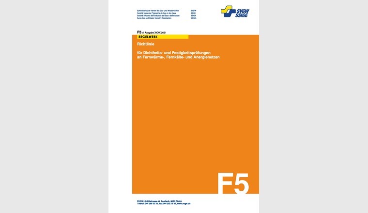 Inkraftsetzung der neuen Fernwärme-Richtlinie F5 per 1.Mai