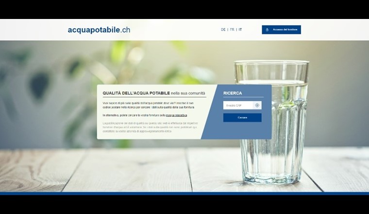 Le aziende distributrici che desiderano pubblicare i dati sulla qualità su trinkwasser.ch, adempiendo così al proprio obbligo di informazione, possono da subito registrarsi gratuitamente e inserire i propri dati. (Foto: © SSIGA)