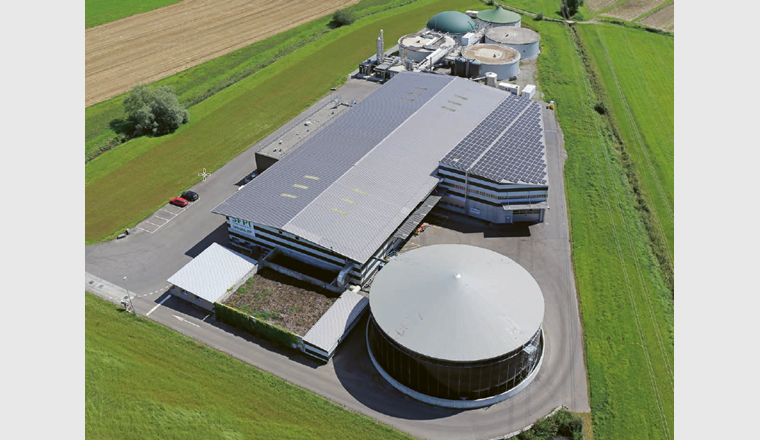 Die Vergärung von Gülle und Mist zu Biogas kann einen wichtigen Beitrag zur Energieversorgung der Schweiz leisten. Zudem reduzieren sich bei der
Gewinnung von Biogas die Klimaauswirkungen erheblich. (Bild: SwissFarmerPower, Inwil LU)