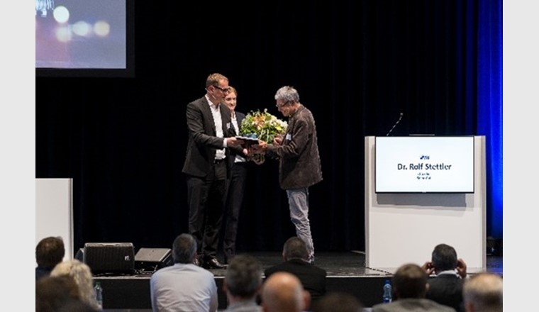 Dr. Rolf Stettler aus St. Gallen wurde an der 149. Jahresversammlung zum Ehrenmitglied des SVGW ernannt. (© Sacha Danesi)