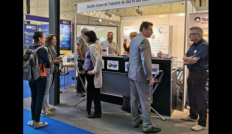Le stand commun SSIGE/VSA 
Photo: (c) VSA/SSIGE