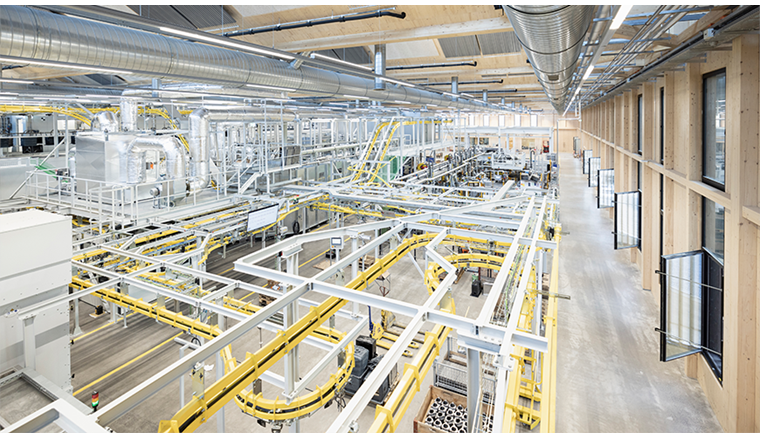 Le méthane est le principal composant du gaz naturel fossile et du biogaz, mais il peut également être produit de manière synthétique à partir d'hydrogène et de CO2 issus de sources renouvelables. (Image: ©V-ZUG AG)