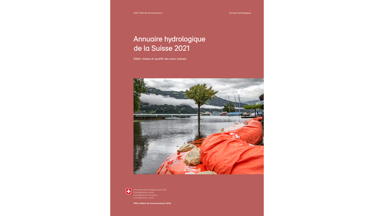 Publié par l’Office fédéral de l’environnement (OFEV), l’Annuaire hydrologique de la Suisse donne une vue d’ensemble des événements hydrologiques de l’année au niveau national.(photo: ©BAFU)