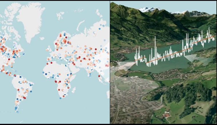 Les chercheurs ont analysé les images satellites et les données du bassin versant de plus de 1000 lacs dans le monde. (Photo: ©Eawag, Luis J. Gilarranz)