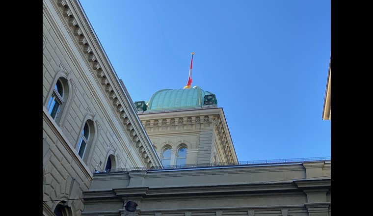 Photo : Palais fédéral Berne / Paul Sicher, VSA