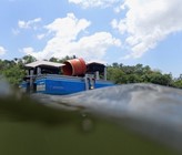 Der an der TU Freiberg entwickelte Mess-Roboter auf den Gewässern des Amazonas. (Bild: ©TU Bergakademie Freiberg/J. Matschullat) Der an der TU Freiberg entwickelte Mess-Roboter auf den Gewässern des Amazonas. (Bild: ©TU Bergakademie Freiberg/J. Matschullat)
