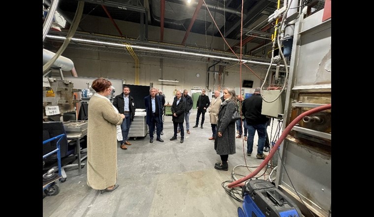 Visite du laboratoire de test du GWI (image: ©SSIGE)