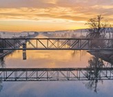 Hagneckkanal in Richtung Osten, unweit der NADUF Station Aare – Hagneck. (© AdobeStock) Hagneckkanal in Richtung Osten, unweit der NADUF Station Aare – Hagneck. (© AdobeStock)