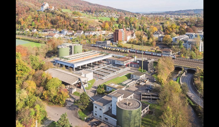 Die Belüftungsmembranen auf der ARA Langmatt, Wildegg, wurden rund fünf Jahre vor Ablauf der erwarteten Lebensdauer ersetzt. (© Patrik Walde)