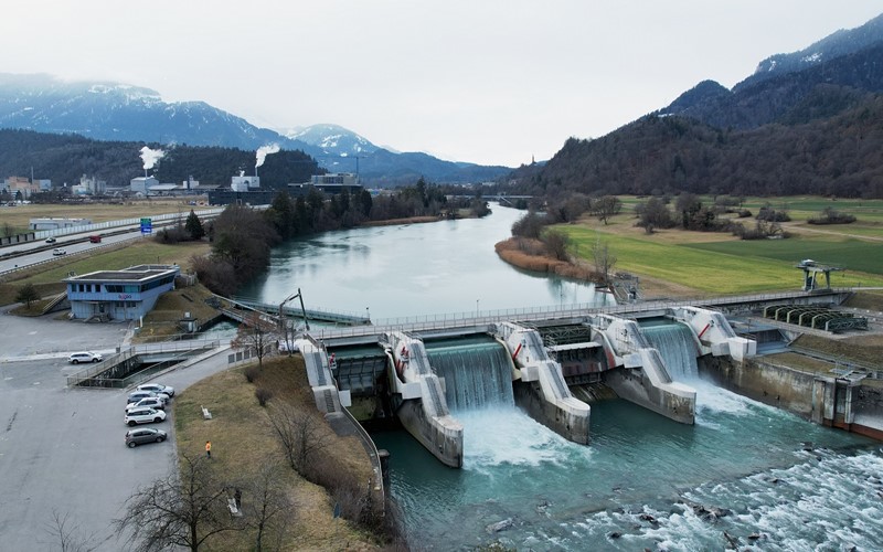 H2-Produktion beim Wasserkraftwerk Reichenau