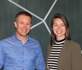 Thomas Jesel und Magdalena Stelzer vom Tiefbauamt der Stadt Zürich: «Für BIM brauchen wir Entwicklungen auf Ebene Datenmanagement» (Foto: Sabina Mächler, TAZ) Thomas Jesel und Magdalena Stelzer vom Tiefbauamt der Stadt Zürich: «Für BIM brauchen wir Entwicklungen auf Ebene Datenmanagement» (Foto: Sabina Mächler, TAZ)