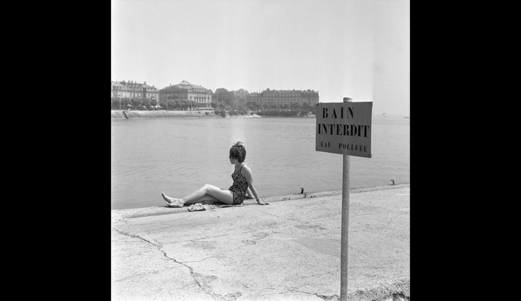 © Keystone/Lago di Neuchâtel/1964