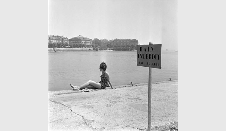 © Keystone/Lago di Neuchâtel/1964