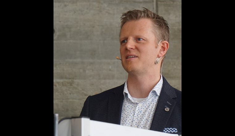 Arthur Gebhardt, de la société Getec Park.swiss AG, qui dispose d'un réseau mondial, a montré les voies empruntées par l'hydrogène, du local au global.