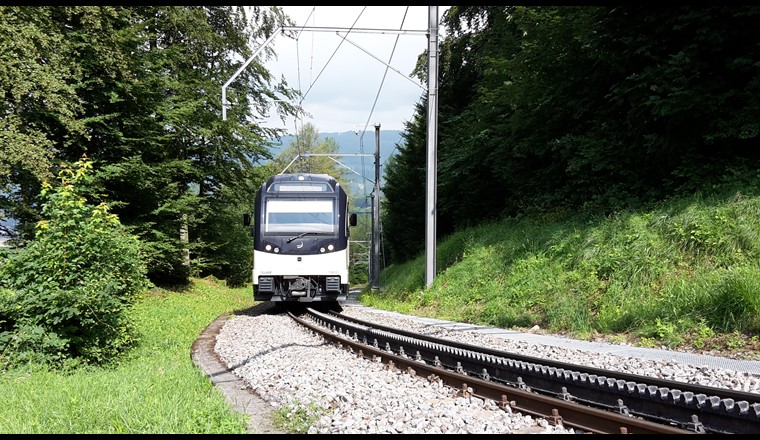 Fig. 1 Bahn mit Gleichstrombetrieb.