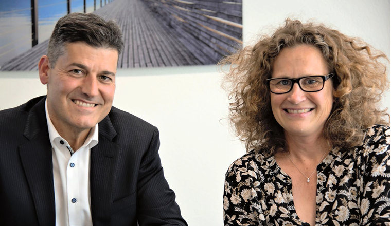 Anja Herlyn von der WIF Partner AG und Mauro Suà von der Azienda Multiservizi Bellinzona (AMB). Im Interview sprechen die beiden über die Beweggründe für ihr Engagement beim
VSA und ihre Ziele für die Präsidentschaft.