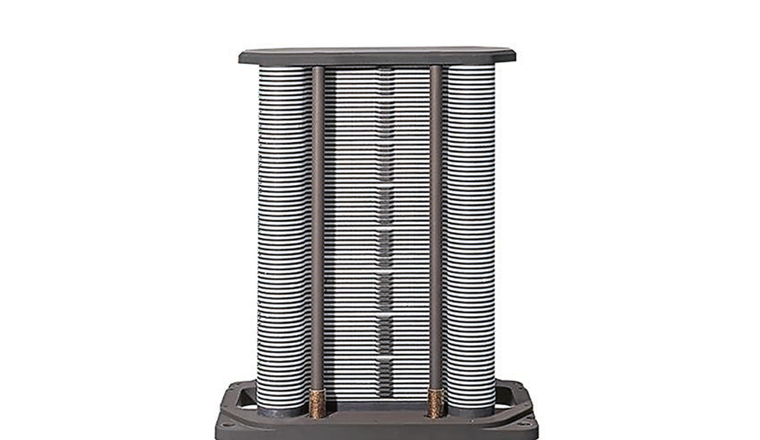 Fig. 3 Pile composée de cellules à oxyde solide, dévelopée et fabriquée par l’entreprise SolydEra.
