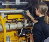 Annika Sieber, Studentin im Praktikum auf der ARA Sempach-Neuenkirch. Foto zvg. Annika Sieber, Studentin im Praktikum auf der ARA Sempach-Neuenkirch. Foto zvg.