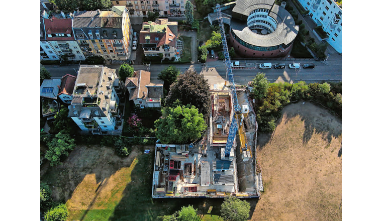 Bau des Pumpwerks Schindlergut, ein wichtiges Element der Direktverbindung Limmatzone in Zürich