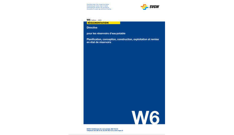 La directive W6 a été fondamentalement révisée, mise à jour et complétée par trois compléments. La version révisée de la directive W6 et ses compléments sont mis en consultation jusqu'à fin février.