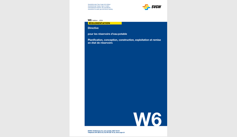 La directive W6 a été fondamentalement révisée, mise à jour et complétée par trois compléments. La version révisée de la directive W6 et ses compléments sont mis en consultation jusqu'à fin février.