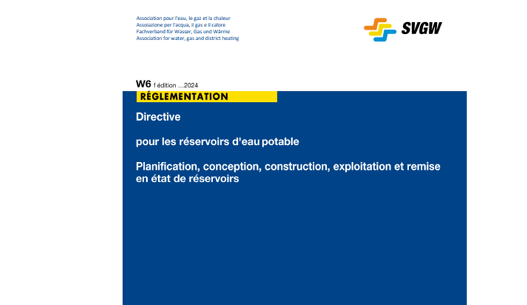 Afin d'obtenir un document adapté à la pratique, nous avons besoin de votre aide. Nous nous réjouissons de votre participation à la consultation sur la directive W6 révisée pour les réservoirs d'eau potable.