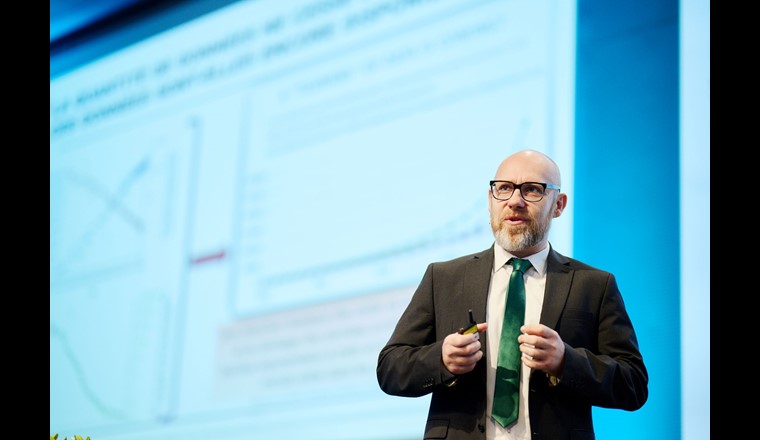 Matthias Galus, BFE, über die Schweiz auf dem Weg in die Wärmewende. (© M. Friedrich/TNS)