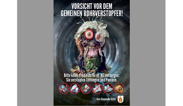 Bildsujet der Informationskampagne von Stäfa