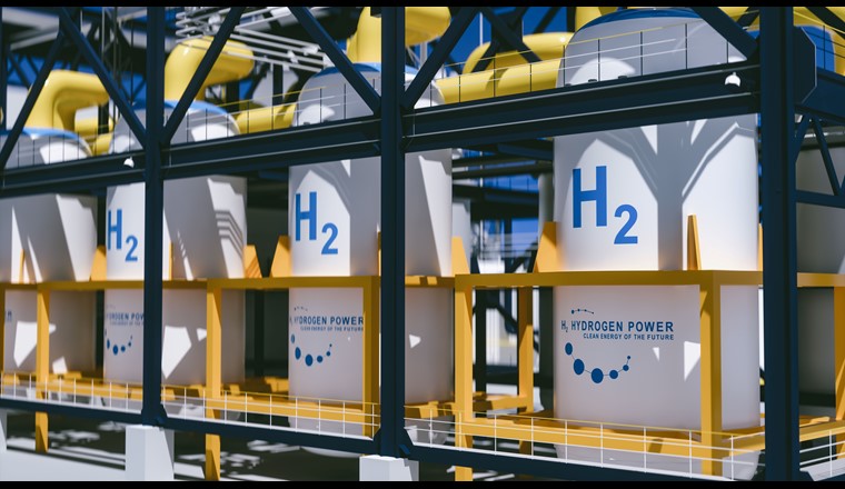 Allein die EU will 2030 mindestens 20 Mio. Tonnen sauberen Wasserstoff nutzen und 10 Mio. davon in der EU produzieren. Dafür müssen bis 2030 Elektrolyseur-Kapazitäten von etwa 120 GW aufgebaut werden, bislang sind aber lediglich Projekte mit insgesamt 3 GW Leistung finanziert oder im Bau. (© AdobeStock)