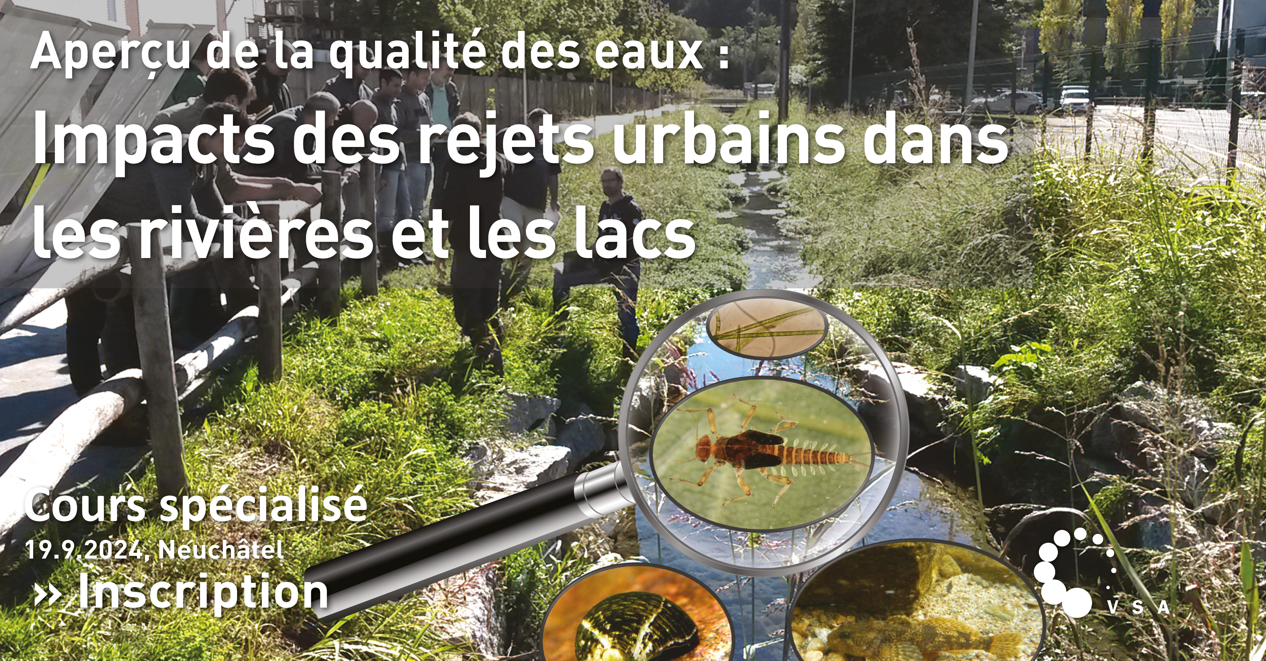 Aperçu de la qualité des eaux : impacts des rejets urbains dans les rivières et les lacs