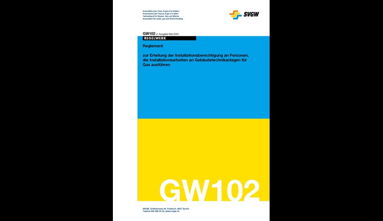 Dieses Reglement richtet sich an Fachleute in der Installationsbranche. Es definiert die Anforderun-gen an Personen, die Installationsarbeiten an Gebäudetechnikanlagen für Gas ausführen.