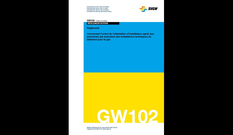 Ce Règlement s’applique aux installateurs professionnels. Il définit les exigences que doi-vent remplir les personnes qui exécutent des installations techniques du bâtiment pour le gaz.