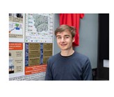 Jungforscher Corentin Chofflon. Bild zvg. Jungforscher Corentin Chofflon. Bild zvg.