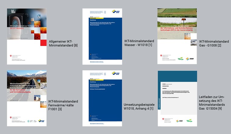 Box 1: IKT-Dokumente für die SVGW-Branchen