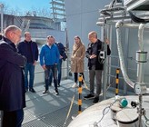 Die Besichtigung der Power-to-Gas-Anlage von Limeco wurde von den Teilnehmenden sehr geschätzt. Die Besichtigung der Power-to-Gas-Anlage von Limeco wurde von den Teilnehmenden sehr geschätzt.