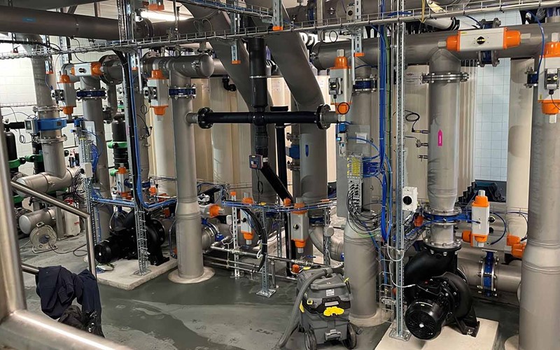 SWG nimmt Aktivkohle-Filteranlage in Worben in Betrieb