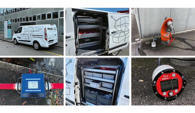 Fig. 3 Messbus mit umfassender Ausstattung an Messtechnik für Netzmessungen