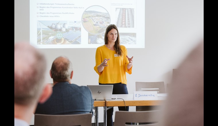 Laure Deschaintre, Geschäftsführerin von InfraWatt
© Eve Kohler Fotografie