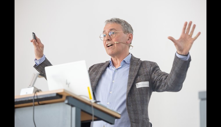 Norbert Kräuchi, Leiter Abteilung Landschaft und Gewässer Kt. Aargau, VSA Mitgliederversammlung, Fribourg 
© Stemutz Photo