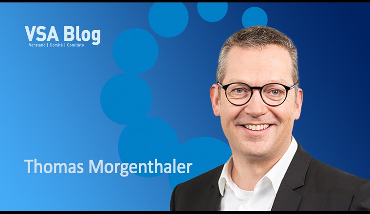 Thomas Morgenthaler, Vorstandmitglied VSA, Mitglied der Geschäftsleitung bei AFRY Schweiz AG ©VSA