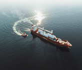 CO2-Tanks werden angeliefert. (© R. Soltvedt/Northern Lights) CO2-Tanks werden angeliefert. (© R. Soltvedt/Northern Lights)