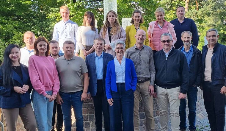 Die Delegation aus Winnyzja.