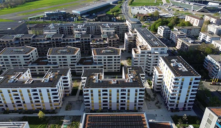 Plaines-du-Loup, erste Phase (Bild: Stadt Lausanne)